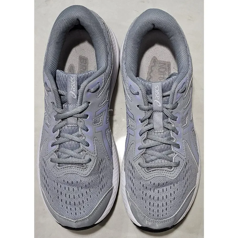 Asics Gel-Contend 8 Grey Lilac Men's Size 10 Running Shoes 1012B320